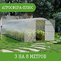 Теплица Агросфера-Плюс поликарбонат Woggel 8 мм 200x300x800 см