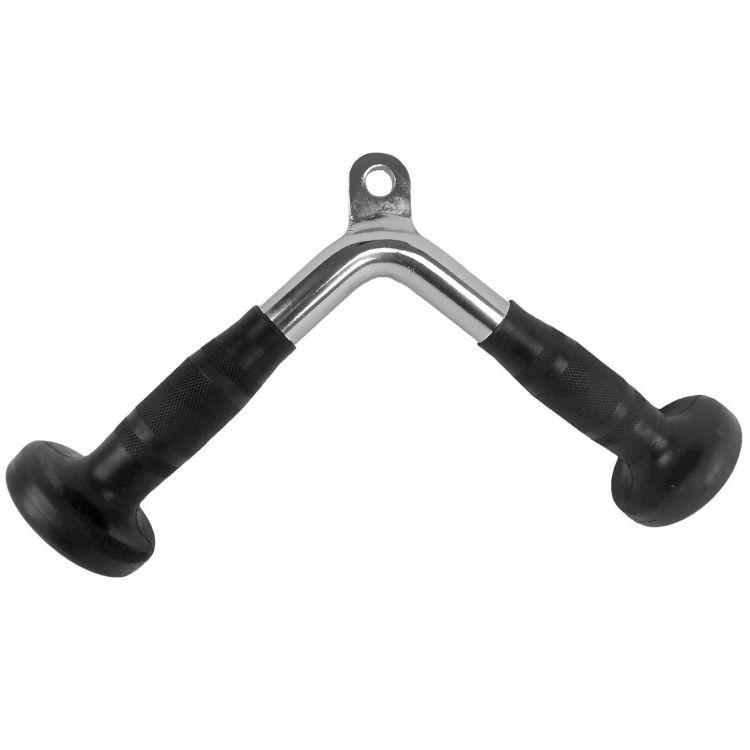 Гриф для трицепса с резиновыми накладками Tunturi