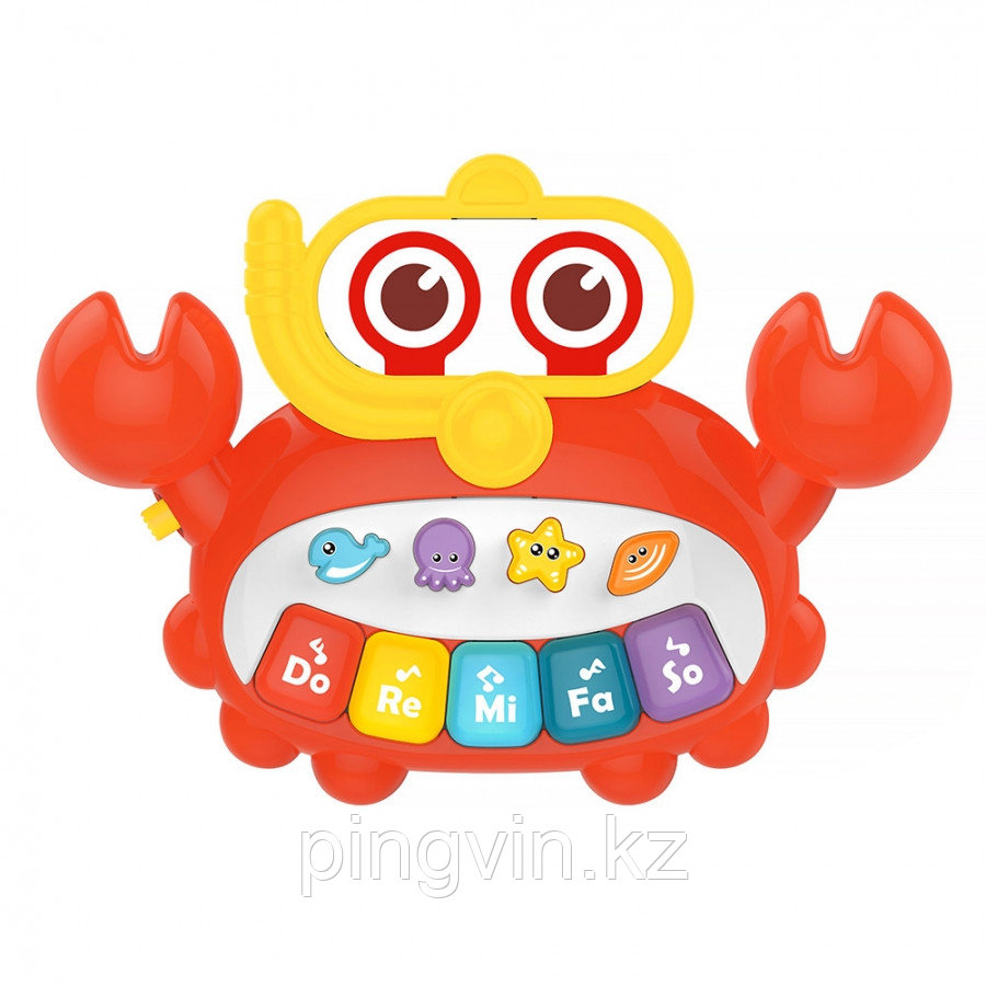 HUANGER Игрушка развивающая - Пианино Краб,18*3,6*13 см, фото 1