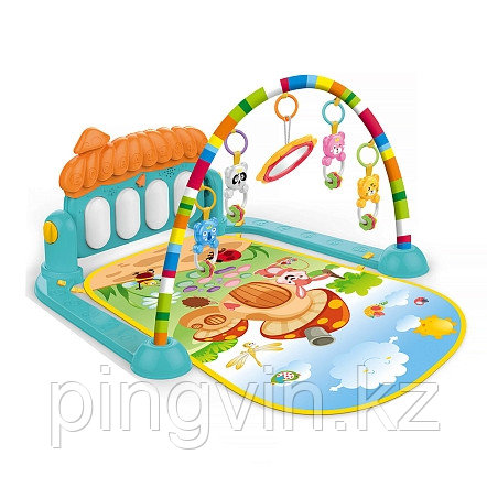 HUANGER Развивающий коврик с пианино Грибок, 75*60*42 см, фото 1