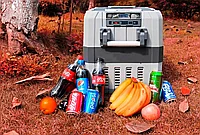 Мини холодильник + морозильник для авто на 48 -96 литров походный аксессуар