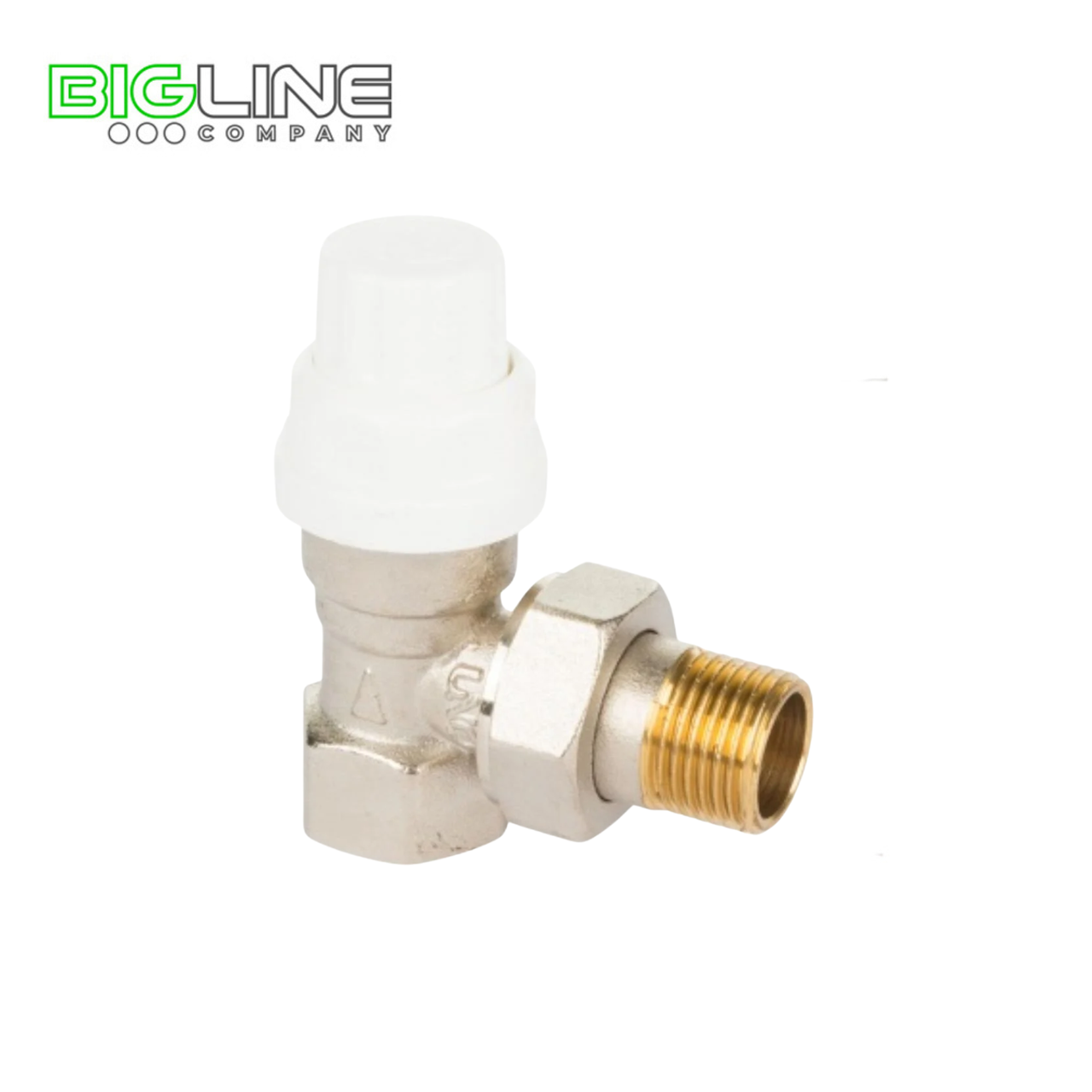 Клапан  термостатический угловой Ду 1/2 UNO