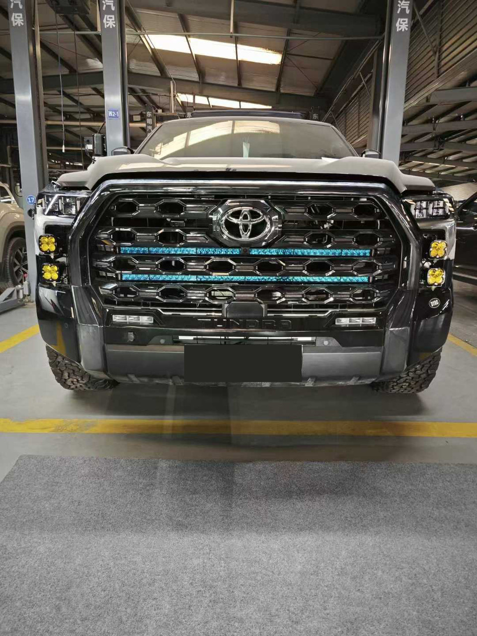 Дополнительное освещение для Toyota Tundra XK70 2022-2025+ Тойота тундра свет противотуманники крузак