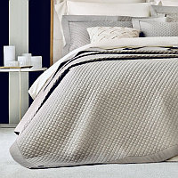 Покрывало с наволочками Apollo Bedding Дориан 245х260 см, сатин, серый
