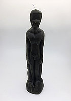 Свеча восковая Мужчина (черная)