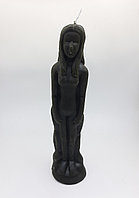 Свеча восковая Женщина (черная)