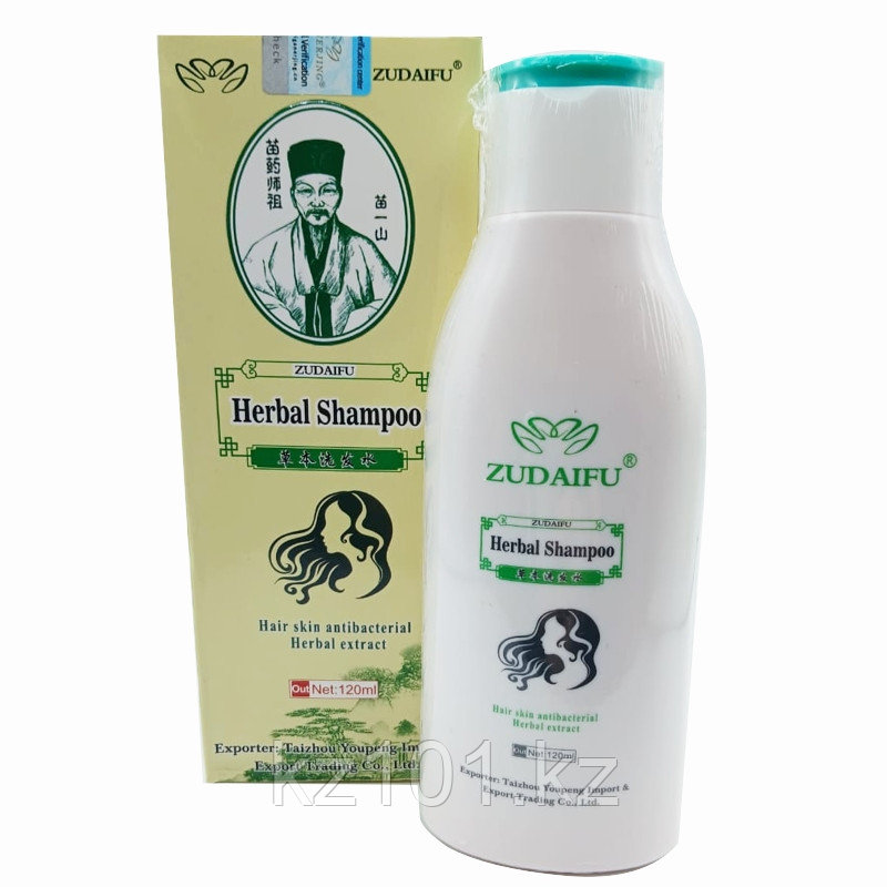 Травяной шампунь ZUDAIFU Herbal Shampoo, 120 мл, фото 1