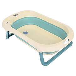 PITUSO Детская ванна складная 81,5 см,встроенный термометр, Green/Бирюза 81,5*46*20 см