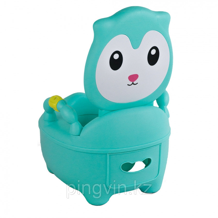 PITUSO Детский горшок КОТЕНОК Зеленый GREEN  36,5*31,5*46 см, фото 1