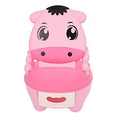 PITUSO Детский горшок ТЕЛЕНОК  Розовый PINK 31,5*22*36 см