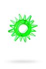 Эрекционное кольцо на пенис TOYFA Basic, TPE, зеленый  818004-7