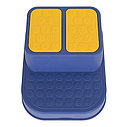 PITUSO Подставка для ног 2-ступенчатая антискользящая Blue/Синяя,33*36*25 см, фото 4