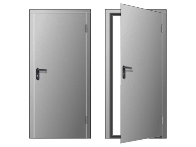 дверь противопожарная металлическая