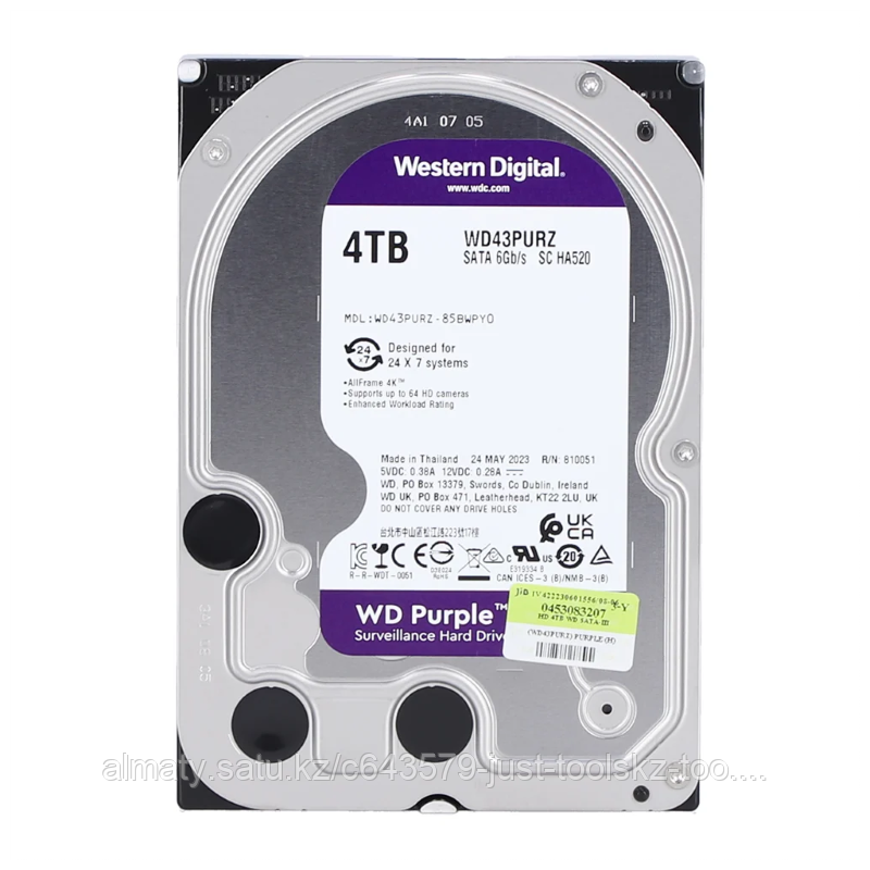 WD43PURZ 4 ТБ Жесткий диск Western Digital