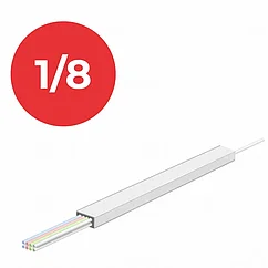 Оптический cплиттер PLC 1x8 неоконцованный, 1m, Ø 0.9mm