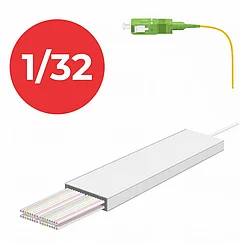 Оптический cплиттер PLC 1×32, SC/APC 1m, Ø 0.9mm