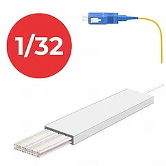 Оптический cплиттер PLC 1×32, SC/UPC 1m, Ø 0.9mm