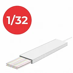Оптический cплиттер PLC 1x32 неоконцованный, 1m, Ø 0.9mm