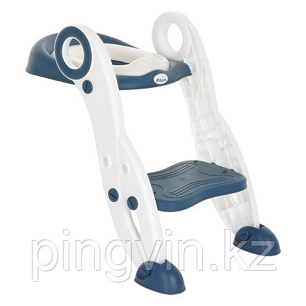 PITUSO Сиденье для унитаза с лесенкой и ручками Blue/Синий,38*48*63 см, фото 1