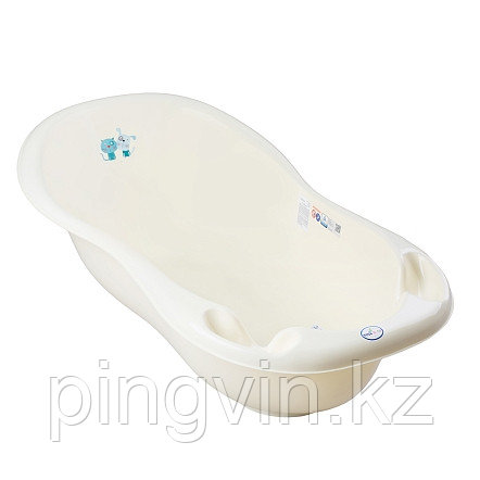 ТЕГА Ванна овальная со сливом 102см DOG and CAT (ПЁС и КОТ) желтый, фото 1