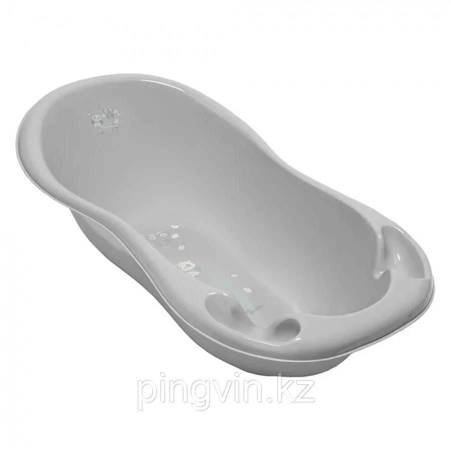 ТЕГА Ванночка 102см слив OWLS (СОВЫ) серый, фото 1