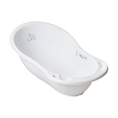 ТЕГА Ванночка 86cм LITTLE BUNNIES (КРОЛИКИ) белый