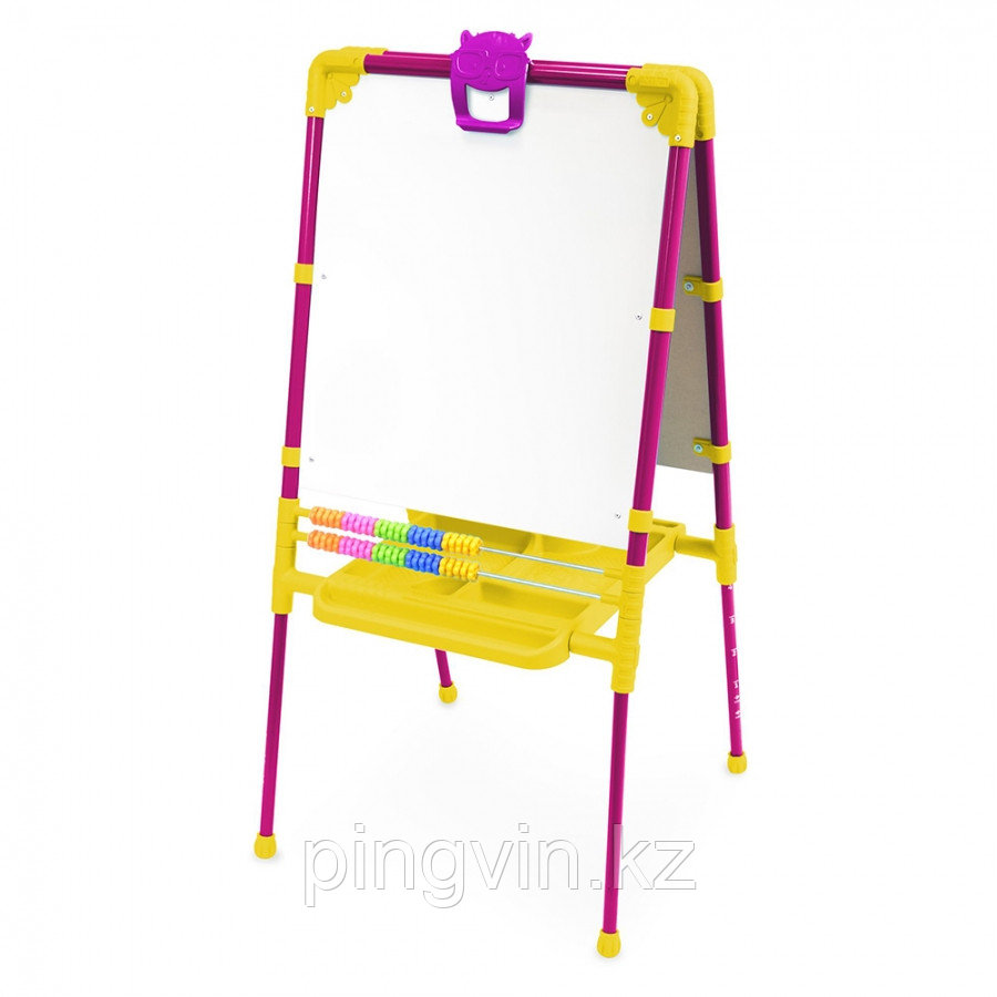 НИКА Доска знаний-мольберт Растущий двусторонний Сиреневый, фото 1