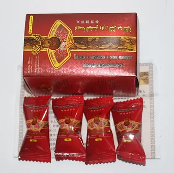 Пилюля из женьшеня и рогов молодого оленя для укрепления почек, мужской возбудитель 10 капсул