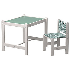 ГНОМ Набор детской (игровой) мебели (стол+стул) Hobby-2 Зеленый