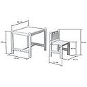 ГНОМ Набор детской (игровой) мебели (стол+стул) Hobby-2 Зеленый, фото 2