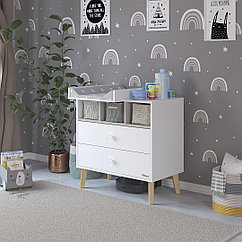 PITUSO Комод серия Kids Luxor ЛДСП Белый премиум-кашемир