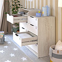 PITUSO Комод серия Kids Optimum ЛДСП Сосна касцина-белый премиум, фото 2