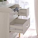 PITUSO Комод серия Kids Vintage Premium ЛДСП Шимо светлый 6 ящиков, фото 3