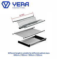 Сушилка Yera, 80 см