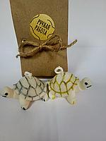 Свеча восковая Черепашка ручная работа ароматизированная