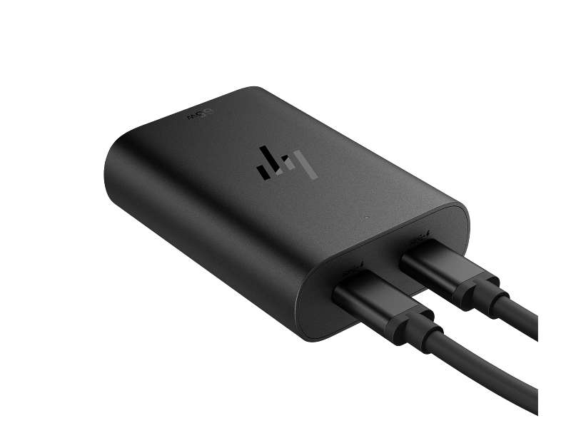 HP 600Q7AA Зарядное устройство для ноутбука HP, USB-C, 65 Вт, GaN