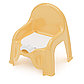 Детский горшок-стульчик, св.жёлтый Альтернатива пласт, фото 2