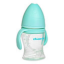 PITUSO Бутылочка антиколики/широкое горло с ручками 160 мл Light blue, Голубой, фото 4