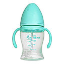 PITUSO Бутылочка антиколики/широкое горло с ручками 160 мл Light blue, Голубой, фото 5