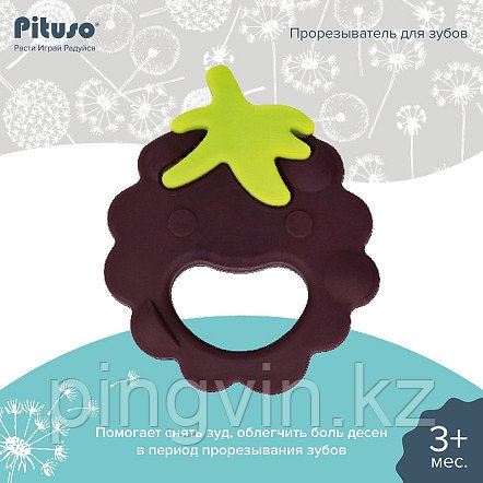 PITUSO Прорезыватель для зубов Ягодка, фото 1
