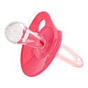 PITUSO Пустышка силиконовая + держатель размер L Pink, фото 6