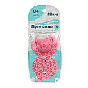 PITUSO Пустышка силиконовая + держатель размер L Pink, фото 8