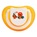 PITUSO Пустышка силиконовая + держатель размер M ORANGE FOX, фото 4