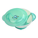 PITUSO Тарелка детская на присоске с крышкой 400 мл Mint, фото 5