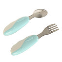 PITUSO Ложка + вилка в футляре Blue, фото 2