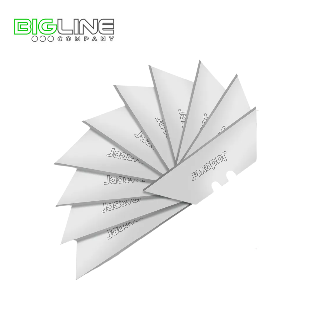 Набор лезвий трапецивидных для ножей 61*19мм, 10 шт Jadever