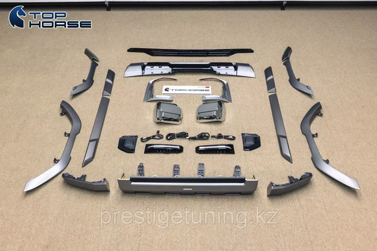 Комплект обвеса на Land Cruiser Prado 250 2024-по н.в дизайн Modellista (полный комплект)