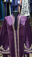 Женский чапан Фиолетовый бархат