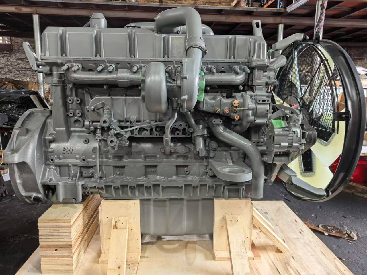 Дизельный двигатель Isuzu 6WG1XQA, фото 1