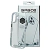 Чехол для iPhone 17 SPACE, гелевый, прозрачный, фото 3